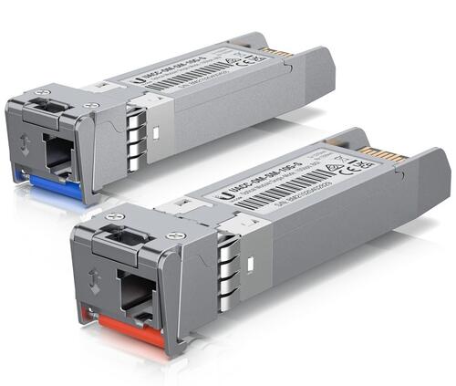 Pair of BiDi SFP Modules, 0.5-10km, 10Gbps, SM, 1270nm / 1330nm