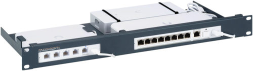 Rack Mount Kit for Ubiquiti UCG-MAX, UCG-ULTRA, USW-ULTRA, USW-FLEX-2.5G-8, USW-FLEX-2.5G-8-POE