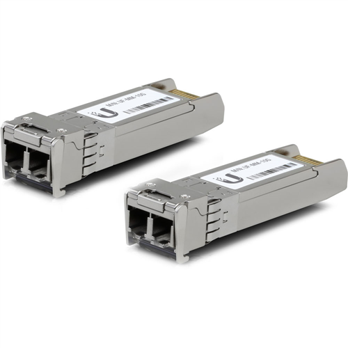 Pair of 10Gbps Multi-mode SFP+ Modules 850nm, 300m Range