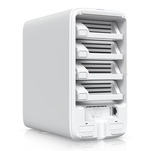 UniFi Drive, 4-Bay Managed NAS, 2.5Gbps, White