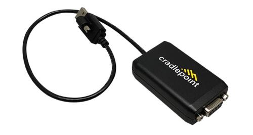 Extensibility Cable, RS232 DB9 to Screw Lock USB Type A, 400mm; Used with R920