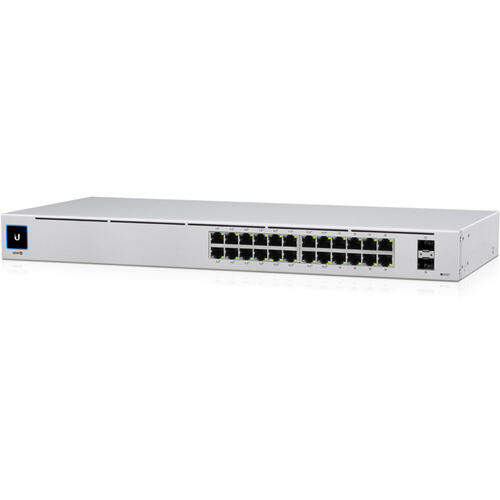 24-Port Managed Enterprise PoE Switch, 2x SFP, 16x PoE+ Ports, 95W PoE Power Budget