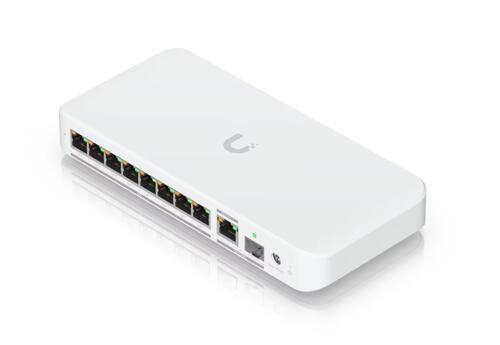 UniFi Flex Mini Compact, 8-port 2.5G PoE++ Switch
