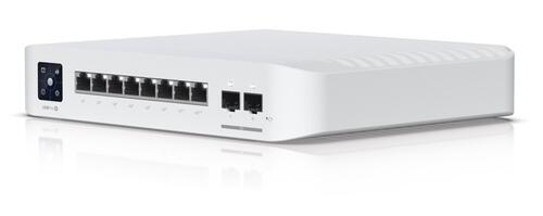 10-Port Managed Gigabit Layer3 PoE+ Switch, 8x 1GbE, 2x 10GigE SFP+
