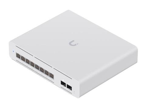 UniFi Pro XG 8-port, Layer3 Etherlighting Switch, 8x 10GigE PoE++, 2x 10GigE SFP+