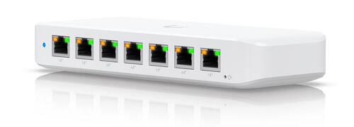 UniFi 8-port GbE PoE Managed Switch, Up to 202W PoE