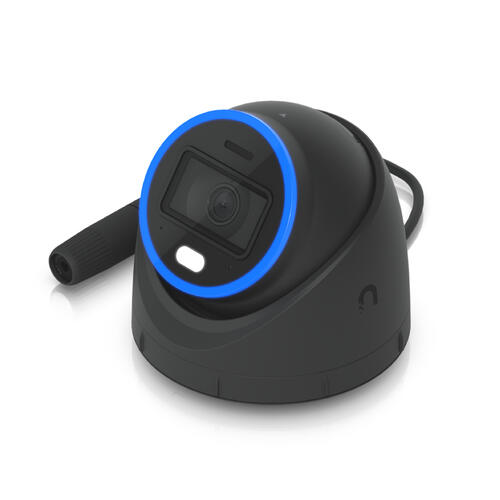 Turret Camera with Enhanced AI, All-weather, vandal-proof, 4K, Black