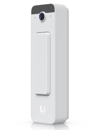 UniFi Protect Doorbell Lite, compact PoE video doorbell with two-way audio and versatile mounting options, white