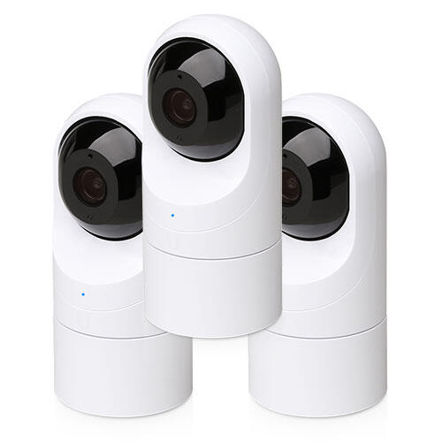 3-pack of G3-FLEX IP Camera, HD 1080p, 802.3af Powered, Weather resist