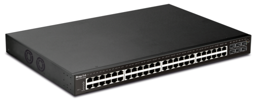 50-port Managed PoE+ 802.3at/802.3af Switch, 405W power budget
