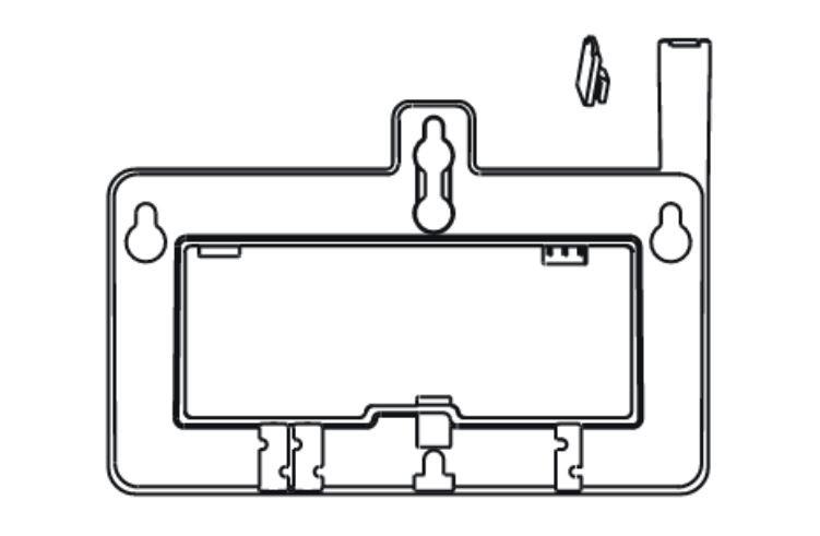 Wall mount for Yealink MP54/MP50 Phones