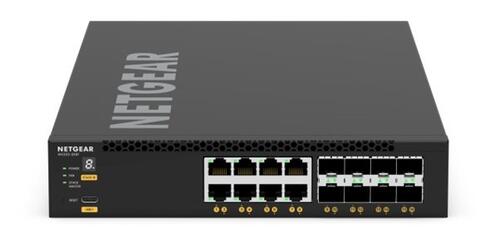 AV Line 16-Port 10GigE RJ45 / SFP+ Managed Switch, 8x 10GigE SFP+, 8x 10GigE RJ45