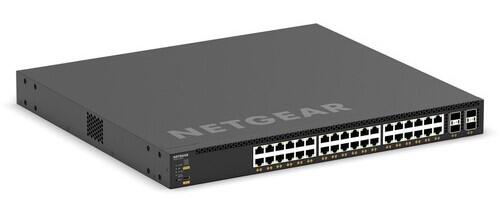 AV Line 40-Port 10GigE PoE++ Managed Switch, 36 x 10GigE PoE++, 4x 25G SFP28 Ports