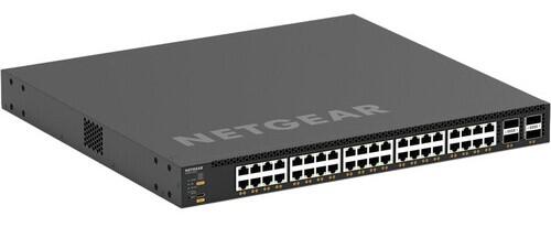 AV Line 44-Port 10GigE PoE++ Managed Switch, 40x 10GigE PoE++, 4x 100G QSFP28 Ports