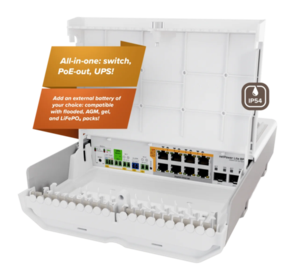 MikroTik CSS610-8P-2S+OUT