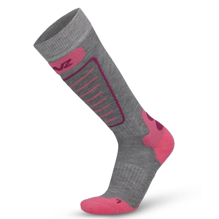 Lenz Skiing Kids - Grey/Pink