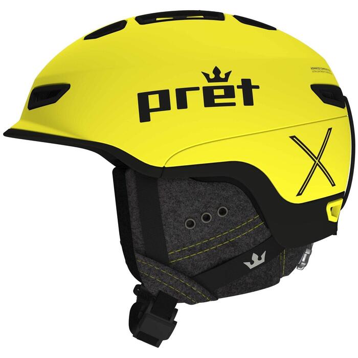 Pret Fury X Helmet - Yellow
