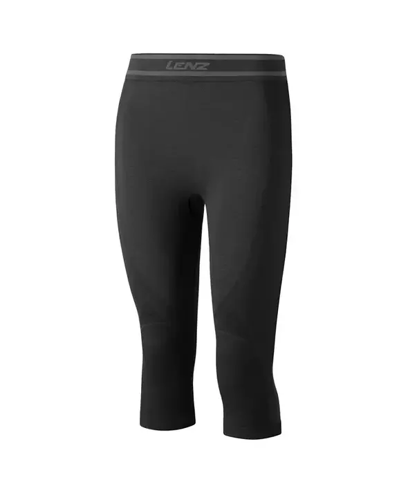 Lenz Merino 6.0 Base Layer 3/4 Wmns Pant - Black