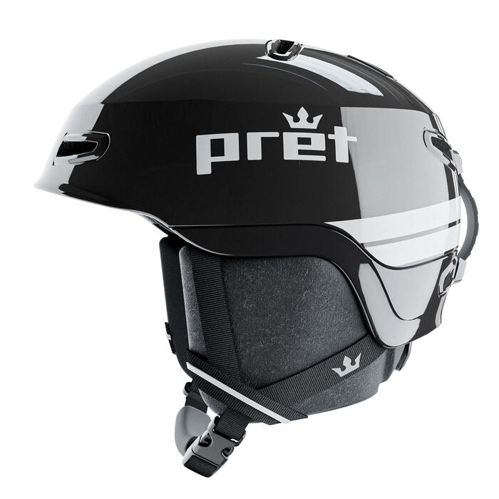 Pret Moxie Mips Helmet - Black Stripe