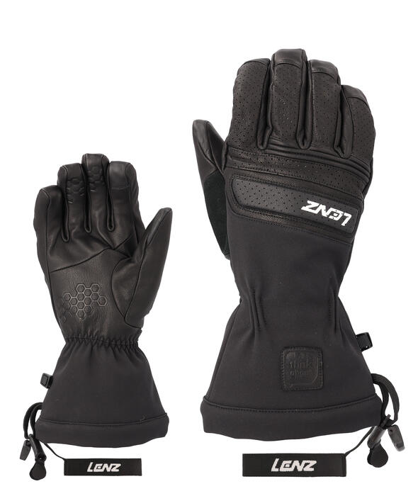 Lenz Think About Ski Glove Women - Black