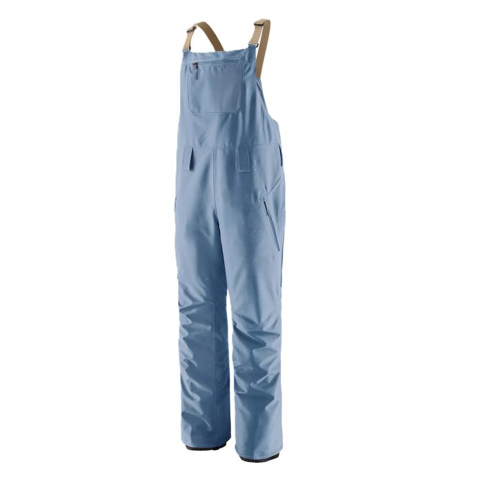 Patagonia W Powder Town Bibs - Reg - Barnacle Blue