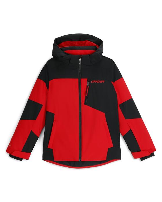 Spyder Leader Kids Jacket -  Red