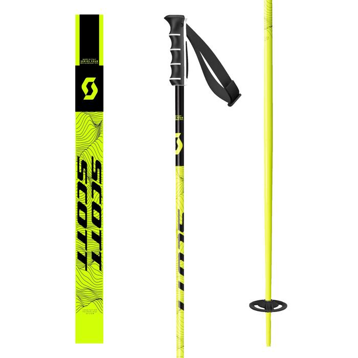 Scott SEA Ski Pole - Neon Yellow