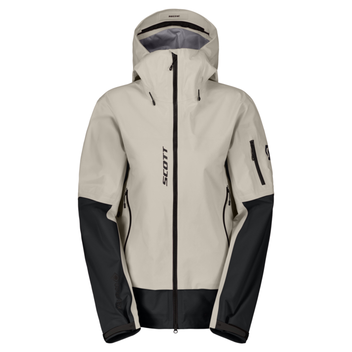 Scott Women's Explorair GTX 3L Jacket - Dust White/Black