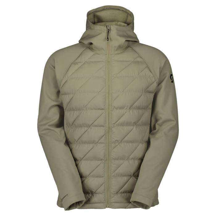 Scott Men's Defined Warm Hybrid Hoody - Dust Grey