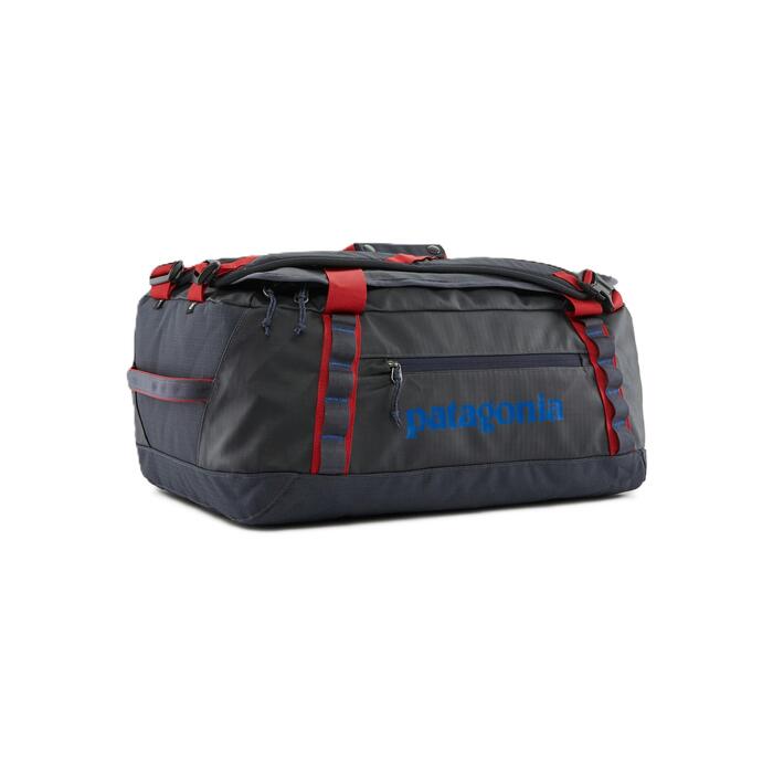 Patagonia Black Hole Duffel - Smolder Blue w/Amanita Red