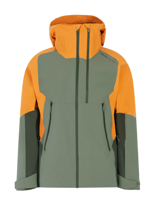 Protest Throw Snowjacket - Aspen green