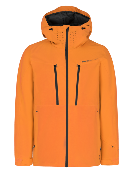 Protest Timothy Snowjacket - Caramel Yellow