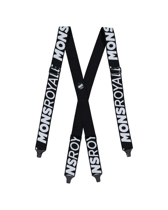 Mons Royale Afterband Suspenders - Black