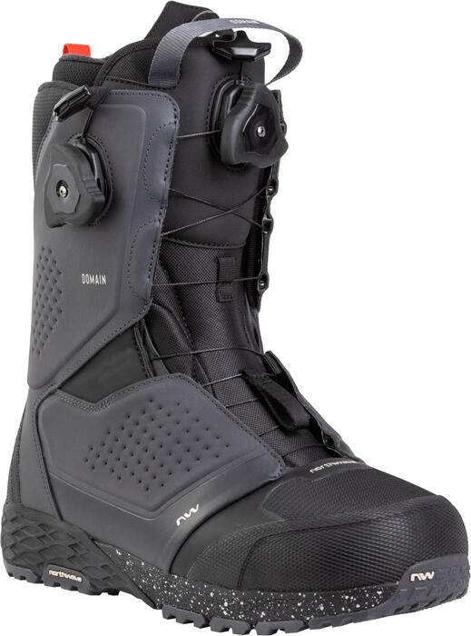 Northwave Domain 2 Spin Snowboard Boots - Black/Dark Grey