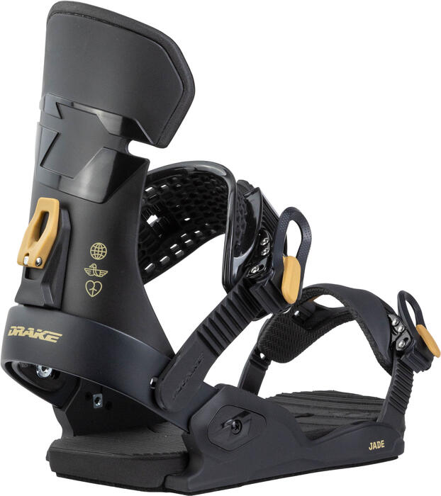 Drake Jade Snowboard Binding - Black