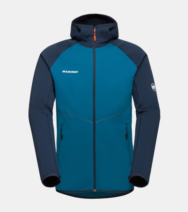 Mammut Aconcagua ML Hooded Jacket - Deep Ice/Marine