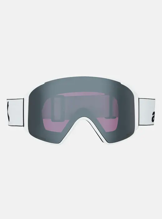 Anon M4S Cylindrical LB Goggle + MFI® Face Mask - White/Perceive Sunny Onyx