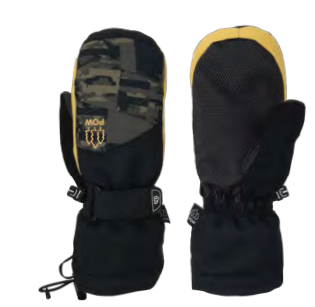 Pow Ascend Kids Mitt - Camo