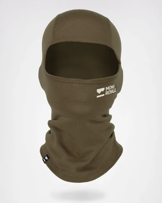 Mons Royale B3 Balaclava - Dark Olive
