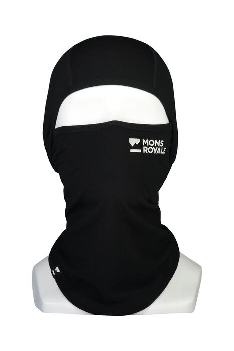 Mons Royale Santa Rosa Merino Balaclava - Black
