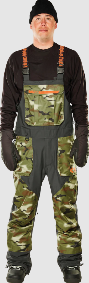 ThirtyTwo Basement Bib Pant - Camo
