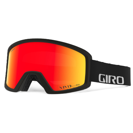 Giro Blok Goggle - Black Wordmark/Viv Ember