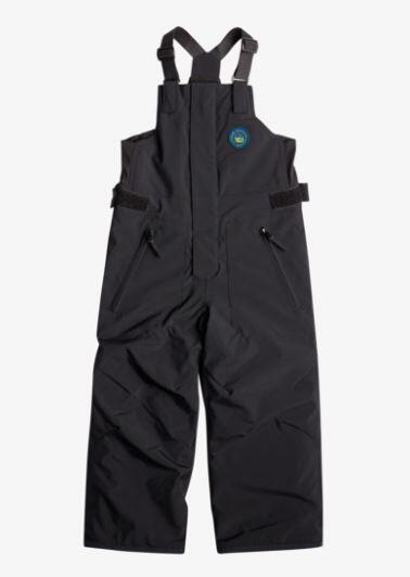 Quiksilver Boogie Kids Bib Pant - True Black