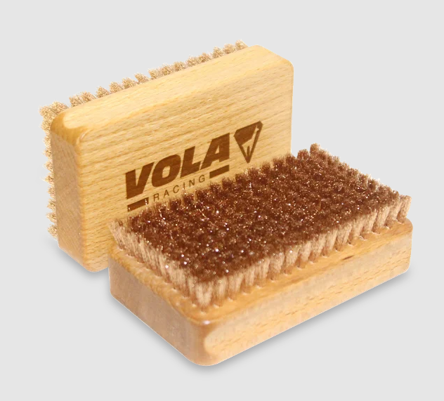 Vola Brass Rectangular Brush