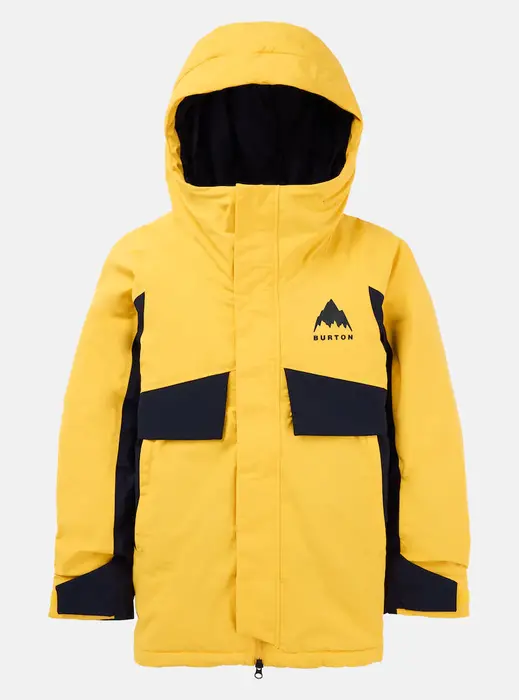 Burton Ascutney 2L Kids Jacket - Goldenrod/True Black