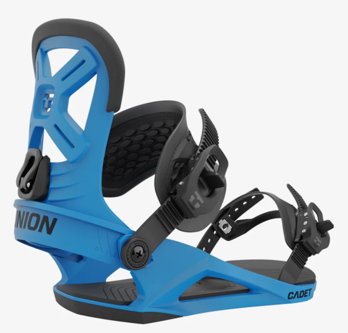 Union Cadet Kids Snowboard Binding - Hyper Blue