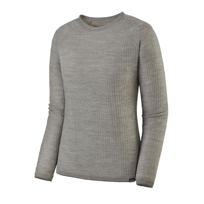 Patagonia Capilene Air Wmns Crew - FeatherGrey - BirchWhite X-Dye