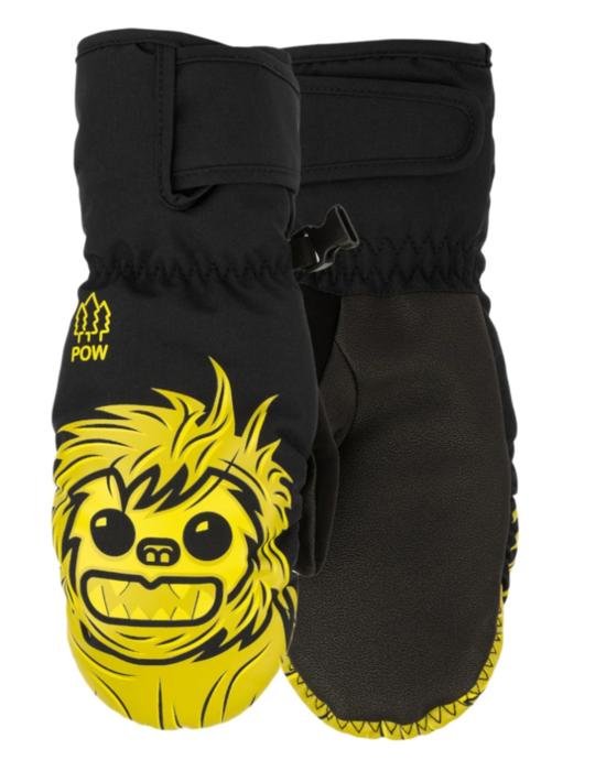 Pow Critter Kids Mitt - Black