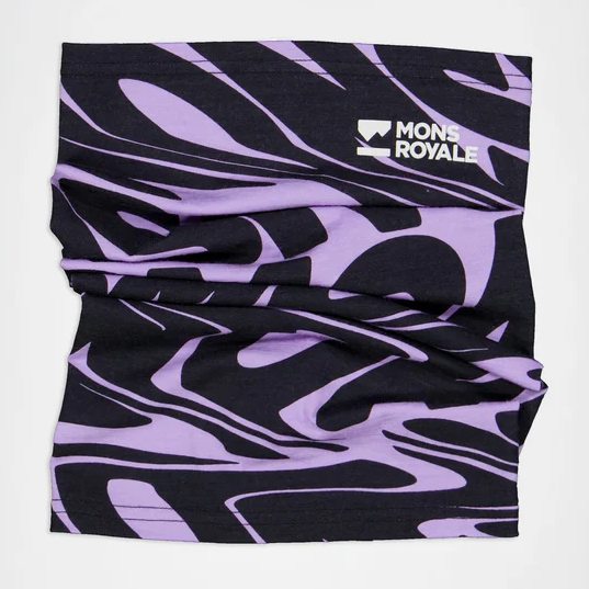 Mons Royale Daily Dose Neckwarmer - Signal Lost Lupin