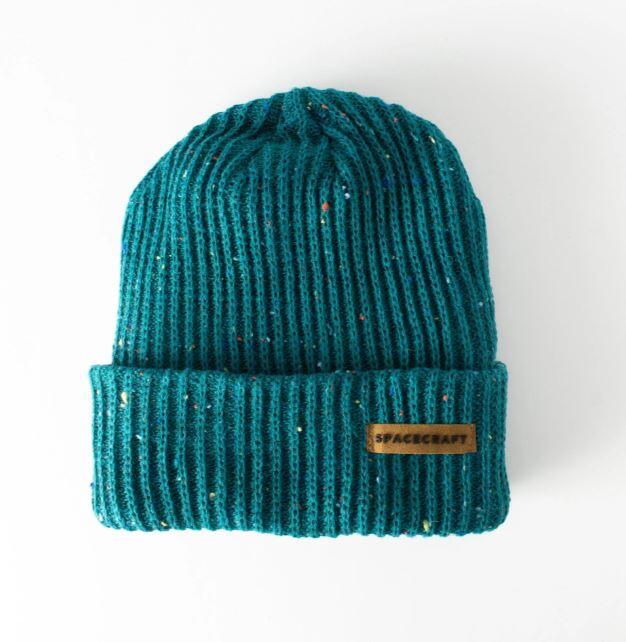 SpaceCraft Dock Beanie - Teal Speckle